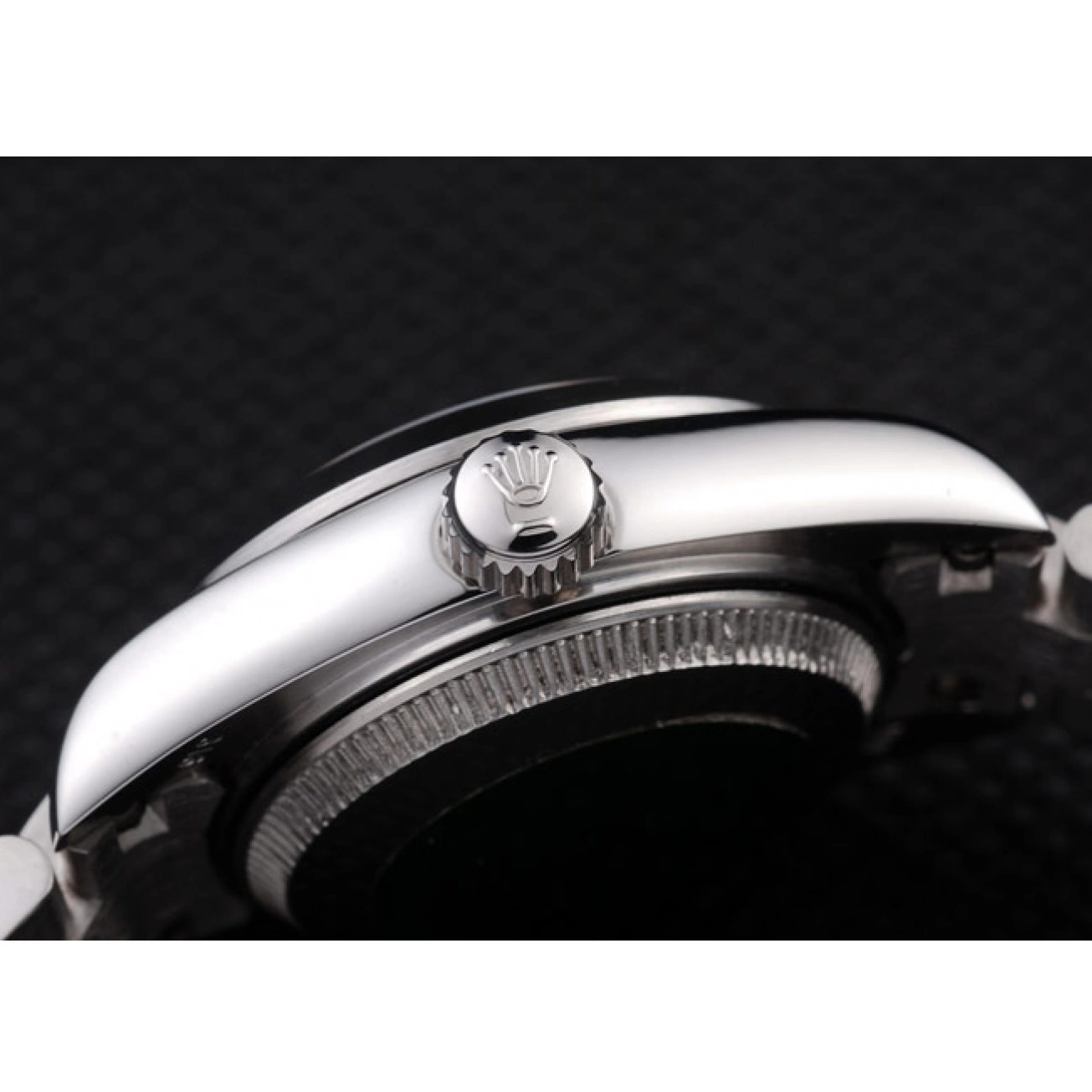 Aaa replica Explorer Polished Steel Dial 98088 Rolex White Stainless 0816